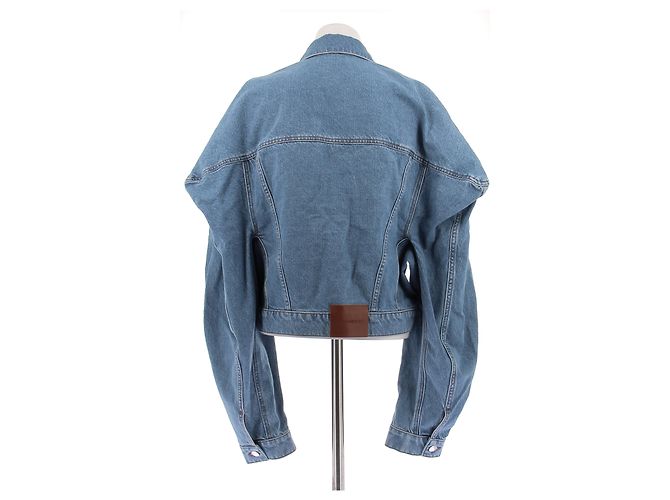 Giacca in denim Viktor & Rolf blu cotone S - vista 2