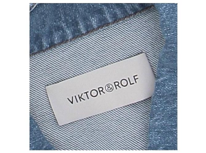 Giacca in denim Viktor & Rolf blu cotone S - vista 6