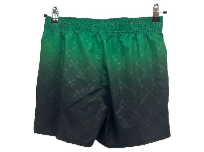 Pantaloncini Puma verdi e neri Verde - vista 2