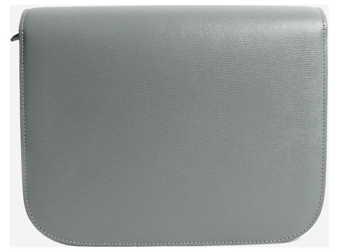 Céline Sac bandoulière en cuir bleu clair - vue 3
