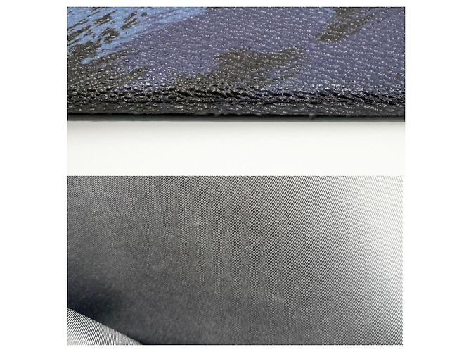 Pochette Jour GM Camouflage da uomo Louis Vuitton Nero Blu navy - vista 7