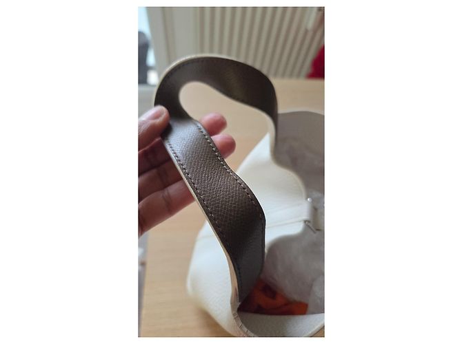 Hermès Picotin 18 Tasche in Kreidefarbe Weiß Aus weiß - Ansicht 10