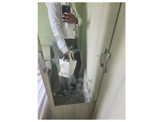 Hermès Picotin 18 Tasche in Kreidefarbe Weiß Aus weiß - Ansicht 13