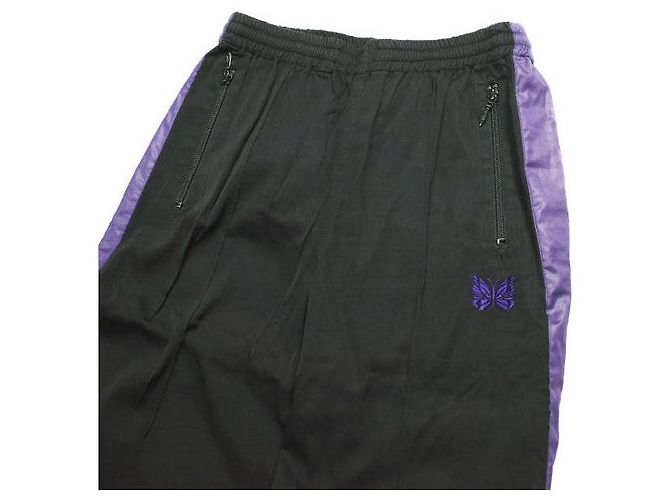 Autre Marque Pantalones de chándal Needles Cupra Negro Púrpura - vista 3