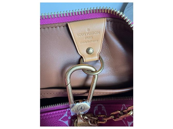 Louis Vuitton Borsa Speedy P9 Monogram Rose Elettrico Rosa - vista 11