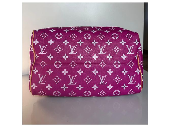 Louis Vuitton Borsa Speedy P9 Monogram Rose Elettrico Rosa - vista 16