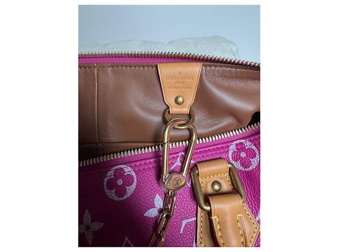 Louis Vuitton Borsa Speedy P9 Monogram Rose Elettrico Rosa - vista 7