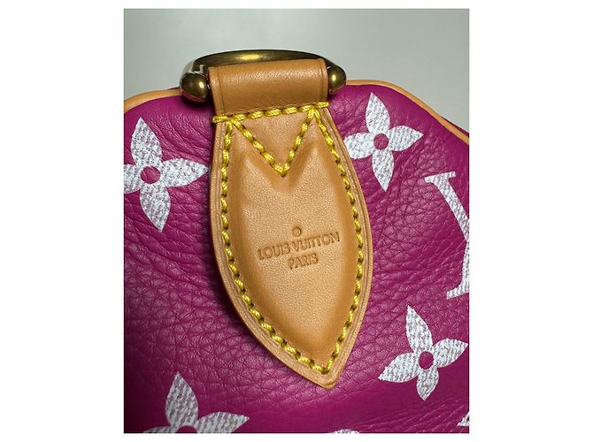 Louis Vuitton Borsa Speedy P9 Monogram Rose Elettrico Rosa - vista 8