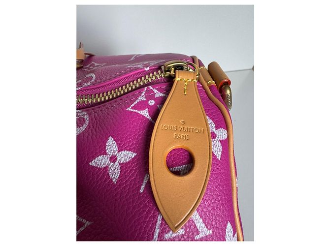 Louis Vuitton Borsa Speedy P9 Monogram Rose Elettrico Rosa - vista 9