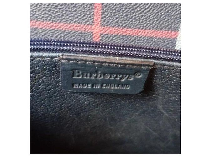 Burberrys Borsa a tracolla Nova Check Rosso Grigio Blu scuro - vista 4