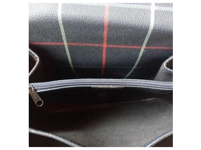 Burberrys Borsa a tracolla Nova Check Rosso Grigio Blu scuro - vista 5