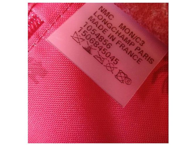 Borsa a mano Longchamp in pelle rossa Rosso - vista 6