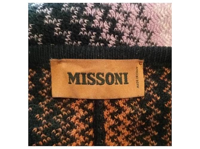 Missoni Zig Zag Strickponcho Mehrfarben - Ansicht 3