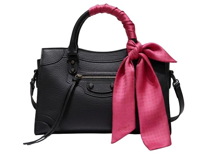 Pañuelo de seda Balenciaga Rosa - vista 5