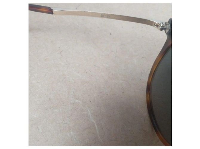 Gafas de sol Saint Laurent SL 24 Castaño - vista 6