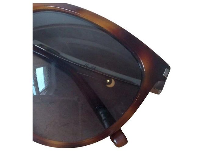 Gafas de sol Saint Laurent SL 24 Castaño - vista 8