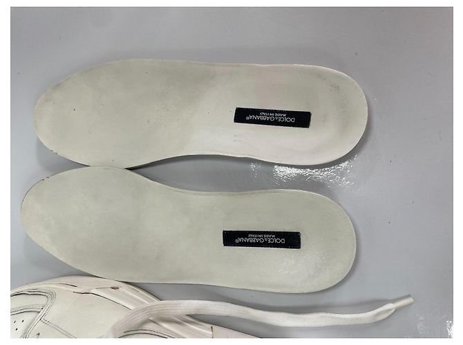 sneakers basse Roma di Dolce & Gabbana Bianco - vista 11