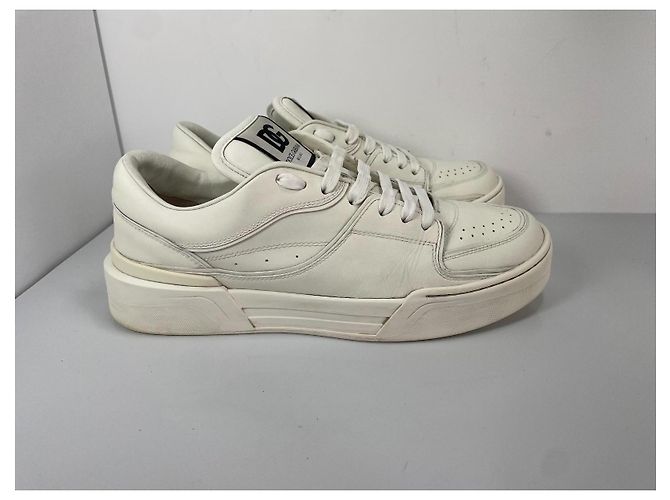 sneakers basse Roma di Dolce & Gabbana Bianco - vista 3