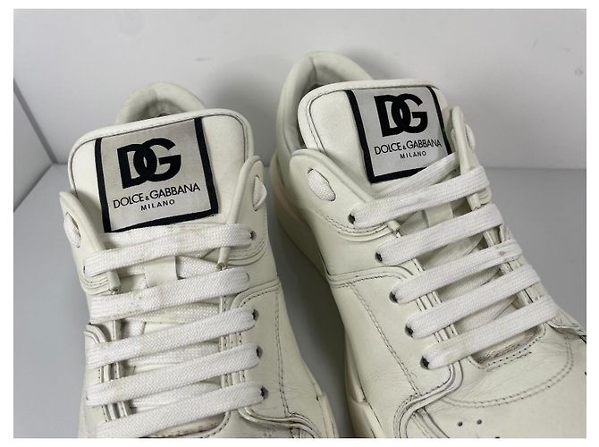 sneakers basse Roma di Dolce & Gabbana Bianco - vista 4