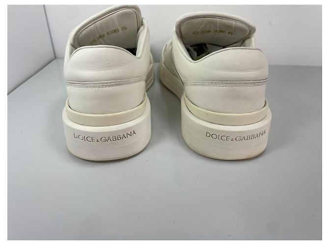 sneakers basse Roma di Dolce & Gabbana Bianco - vista 6