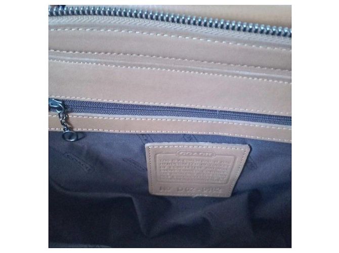 Vintage Coach Leather Handbag Brown - view 7