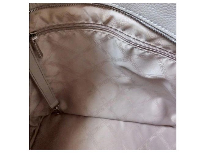 Borsa Tote Longchamp Le Pliage Cuir Beige - vista 13