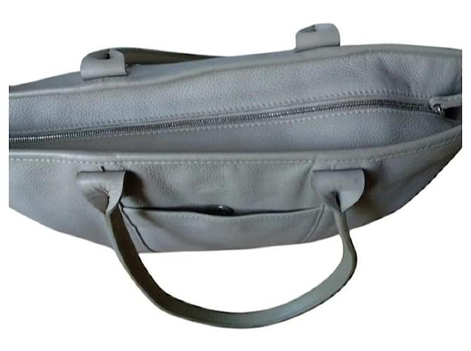 Borsa Tote Longchamp Le Pliage Cuir Beige - vista 4