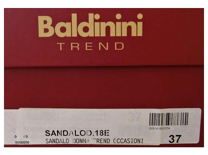 Baldinini  Originali e Nuovi! sandali comode n 37 Nero Rosa Verde Arancione Porpora - vista 11