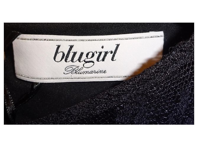 Blumarine (Blugirl) Kleid Neu! Größe 38 IT Schwarz Leopardenprint - Ansicht 13