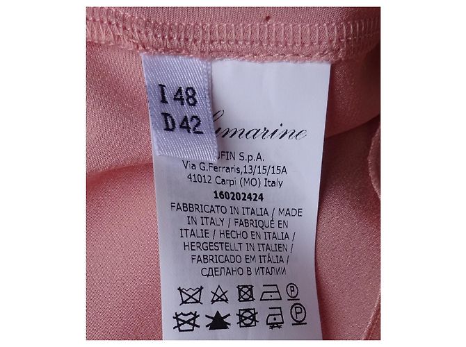 Blumarine Spitzenkleid! Neu! 96% Seide!! Größe 48-46IT Pink - Ansicht 7