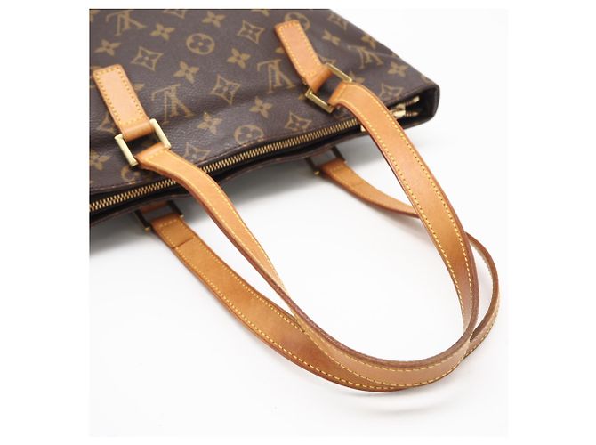 Borsa Cabas Piano Monogram Louis Vuitton Marrone - vista 10
