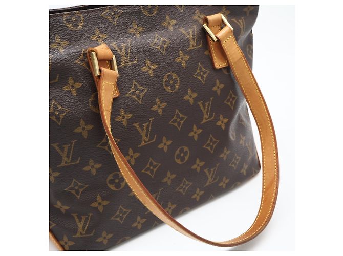 Borsa Cabas Piano Monogram Louis Vuitton Marrone - vista 12