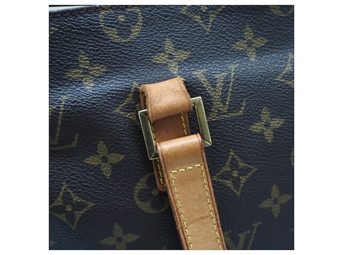Borsa Cabas Piano Monogram Louis Vuitton Marrone - vista 13