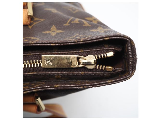 Borsa Cabas Piano Monogram Louis Vuitton Marrone - vista 17