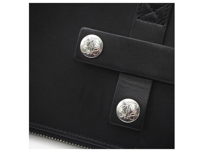Borsa a tracolla multifunzionale Loewe Anagram Nero - vista 10