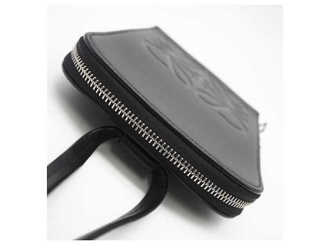 Borsa a tracolla multifunzionale Loewe Anagram Nero - vista 6
