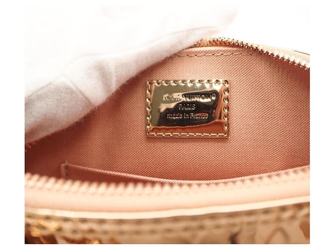 Borsa Louis Vuitton Monogram Alma BB Cuivre Bronzo - vista 16