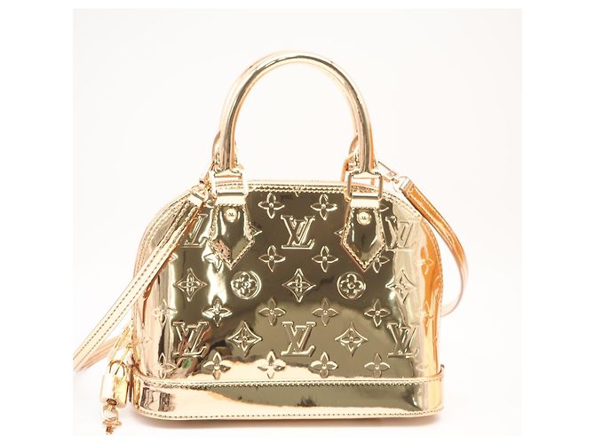 Borsa Louis Vuitton Monogram Alma BB Cuivre Bronzo - vista 2
