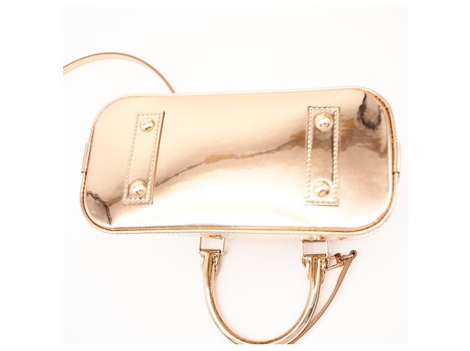 Borsa Louis Vuitton Monogram Alma BB Cuivre Bronzo - vista 9