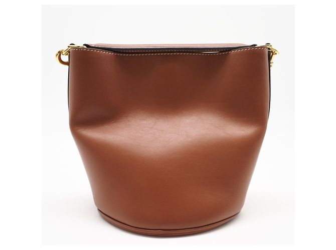 Céline Borsa a tracolla a secchiello Teen in pelle di vitello liscia Celine - vista 2