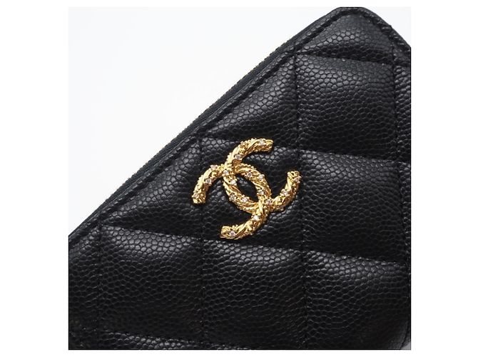 Monedero Matelassé Chanel Negro - vista 12