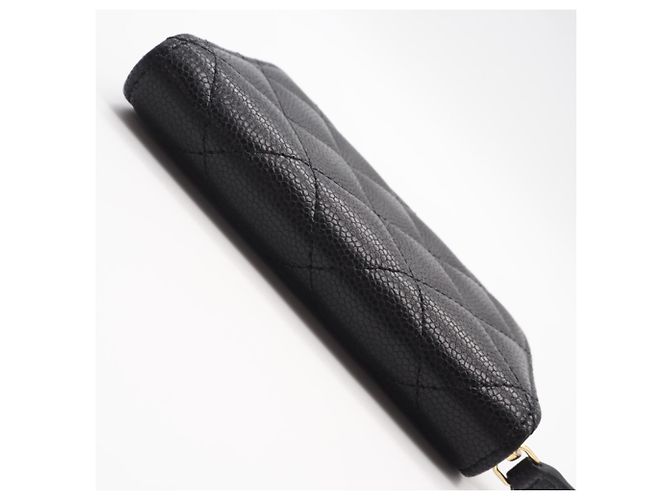 Monedero Matelassé Chanel Negro - vista 5