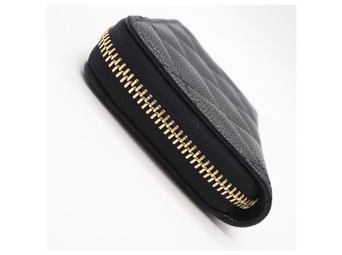 Monedero Matelassé Chanel Negro - vista 6