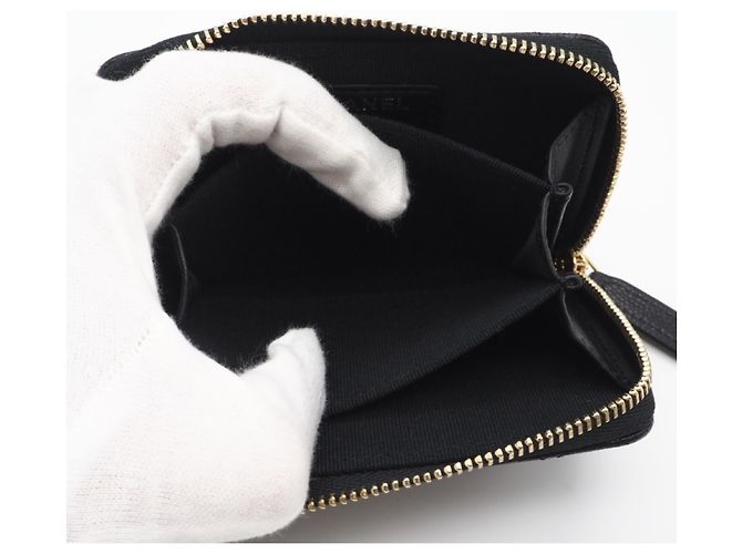 Monedero Matelassé Chanel Negro - vista 9