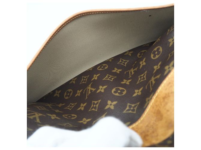 Borsa Louis Vuitton Monogram Deauville Nero - vista 14