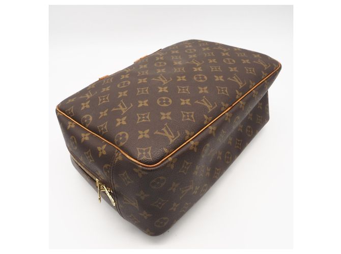 Borsa Louis Vuitton Monogram Deauville Nero - vista 6