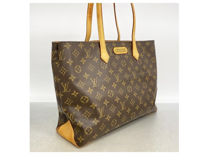 Borsa Tote Louis Vuitton Monogram Wilshire MM Marrone - vista 2