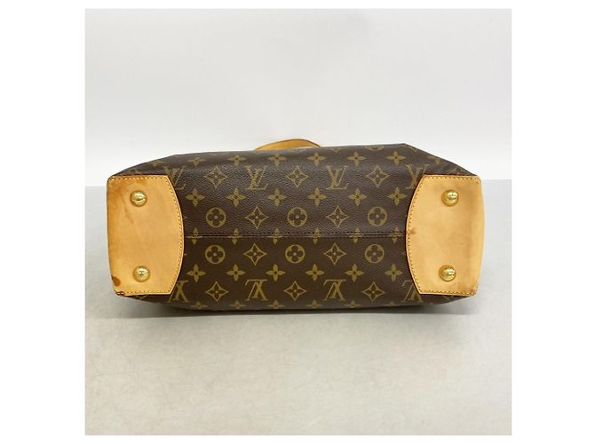 Borsa Tote Louis Vuitton Monogram Wilshire MM Marrone - vista 3