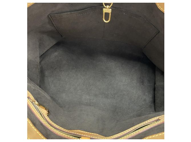 Borsa Tote Louis Vuitton Monogram Wilshire MM Marrone - vista 4