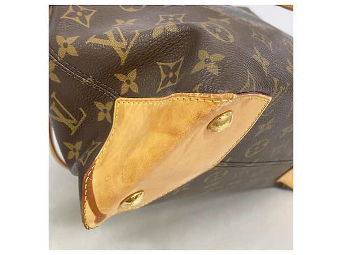 Borsa Tote Louis Vuitton Monogram Wilshire MM Marrone - vista 6